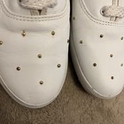 Keds White Gold Sequin Dots Women s Walking Shoes 9 5 M Tennis Sneakers Comfort