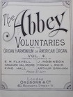 The Abbey Voluntaries  Volume 4  Sheet Music  Late 19th C  Good Condition