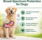 Liquid Dog Dewormer For Hookworms  Roundworms   Lungworms  120ml