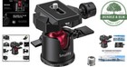 Compact Ball Head Tripod Mount With Quick Release Plate For Multi-angle Shooting