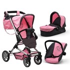Convertible Travel Stroller Toddler Play Toy Car Seat Two In One Foldable Baby