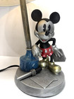 Rare Disney 2002 Hampton Bay Mickey Mouse At The Ink Well Table Lamp- Working
