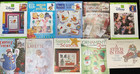 Leisure Arts Leaflets- 3089- 4241 -many Choices- Cross-stitch Or Crochet