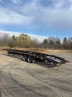 Kaufman 3 Car Hauler Hydraulic Trailer 10k Axles
