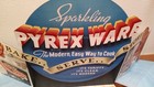 Very Rare 1944 Pyrex Original Cardboard Standing Store Display W add  Items  Box