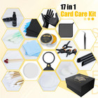 Card Care Clean Kit 17-in-1 Card Cleaning And Polishing Restoration Kit  Trading