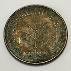 Palestine 1935 50 Mils   1939 100 Mils 2 Silver Coins