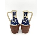 Blue Willow Oil And Vinegar Cruet Set