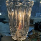 Elegant Crystal Table Lamp Brass Accent Vintage Accent Lighting 12 