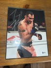 Tony    el Cucuy    Ferguson Signed   Beckett Authenticated Picture   Frame  Ufc
