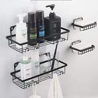 5 Pack set Shower Caddy Adhesive Shower Organizer For Bathroom Storage   Kitchen