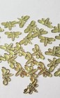 Craftbuddyus 100pcs 12 19mm Flat Back Citrone Acrylic Dragonfly W o Adhesive