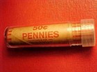 Tails   Tails Obw Bu Lincoln Wheat Penny Roll Year Unknown Old Vintage Wrapper