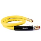  Hybrid Lead In Air Hose 3 8  X 30  1 4 In  Mnpt Ball Swivel X 1 4 In  Fnpt 