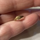 Vintage  10k Yellow Gold Marked Bda Baby Ring- Size 0 - 0 6 Grams