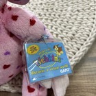 Webkinz Love Monkey Plush Stuffed Animal New Sealed Code 9  Pink Hearts Ganz