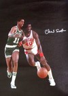 Chad Scott Signed Autograph Auto 39x24  Canvas Color Poster Suns Jsa      Coa