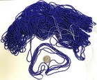 Rare Antique vintage Seed Beads-14 0 Deep Rich Cobalt Egyptian Blue 5 7g Hanks