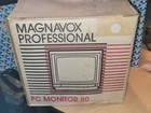 Magnavox Professional 80 Pc Computer Monitor Powers On 