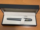 Sheaffer Grey Fountain Pen With Ink Cartridge  49d3f8