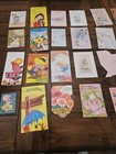 Lot Of 44 Antique Vintage Greeting Cards 