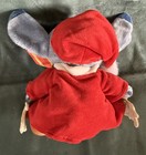 Disney Store Santa Stitch Mini Bean Bag Plush Rutt   Tuke Slippers  Mint 