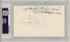 Barack Obama   Signed Autographed  thanks For The Friendship    Psa Dna Encased