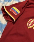 Vtg Majestic Venezuela World Baseball Classic Baseball Jersey Red Xl Guc Vintage