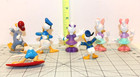 Lot Of 7 Walt Disney Donald   Daisy Duck Plastic Figures Junior Minnie Mouse