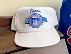 Vintage Coors Rocky Mountain Sparkling Water Beer Strap Back Trucker Hat Rare