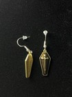 Coffin Dangle Hypoallergenic Earrings  Halloween