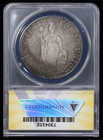 1836 L  Mt 8r Peru Silver 8 Reales Anacs Vf 30