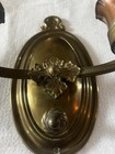 Vintage Solid Brass Copper  Wall Mount Candlestick Holder Sconce Antique