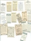 31 All Different Tobacco Card Lot From All Different Tobacco Sets