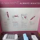 Dermaflash Skincare System Dermaplaning Kit Box Blue Device 18 Edges Best Tool