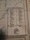 Rare 1940 Army Maneuvers Map New York And Training Schedule
