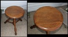 1880-1905 Antique Hdbentley Adjustable 3leg Walnut Piano Organ Stool Formed Seat