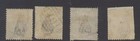 Jamaica Stamps 1860 Sg4 4a 5 5a Used Cv   130