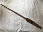 Vintage Papua New Guinea Canoe Paddle Pacific Islands Tribal Art Wood Carving
