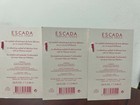  vintage   Lot Of 3 Vials Escada Tropical Punch 0 04 Oz   1 2 Ml Eau De Toilette