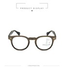New Wood Retro Round Frame Intelligent Progressive Multifocal Reading Glasses