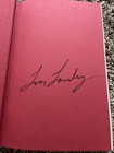 Tom Landry  signed  Landry Book - Nfl Hof - Dallas Cowboys - Super Bowl Champion