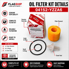 Genuine Oem Toyota Lexus Oil Filters 04152-yzza6 Corolla Prius Ct200h Pack Of 10