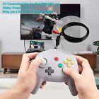 For Nintendo 64 N64 Snes Gamecube 6ftrca Tv Av Audio Video Stereo Cable Cord Lot