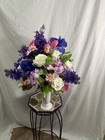Cemetery Flowers Spring Sympathy Grave Artificial Arrangement 23    Tall