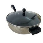 Farberware 6qt Stainless Deep Skillet W Lid