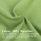 Single Flat Sheet - 100  Microfiber - Soft Touch Durable Wrinkle Free All Sizes