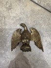 Vintage Antique Eagle Flag Pole Finial Topper  Patriotic American