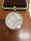 1983 Israel 2 Sheqalim Hanukkah Silver Proof Coin Prague Menorah Box Coa