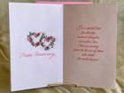 Vintage Carlton Cards  for A Special Couple On Their Anniversary  Greeting  Card